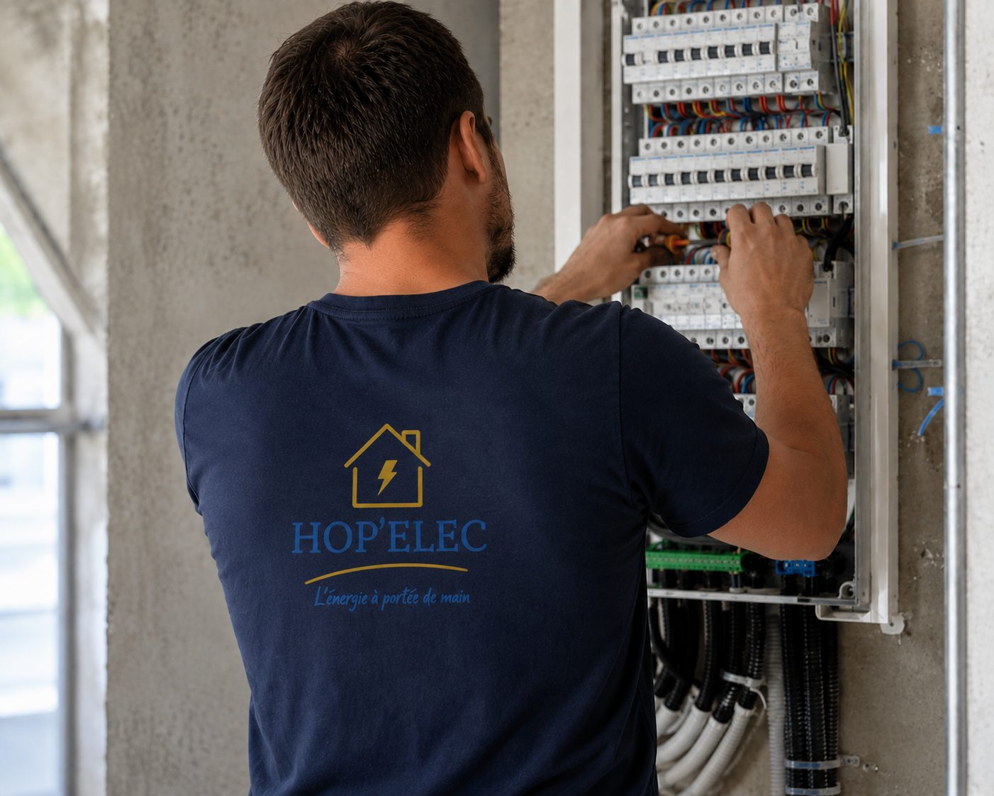 HOP'ELEC | Eléctricien Brumath et dans le Bas-Rhin | Electricité générale, climatisation, bornes de recharge